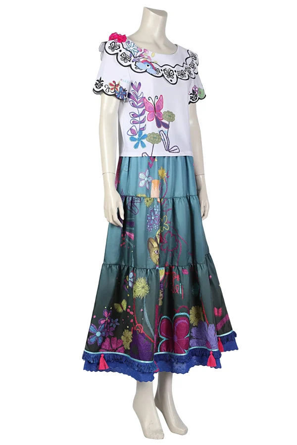 Encanto Mirabel Madrigal Cosplay Costume | Movie Outfit