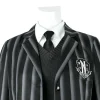 Wednesday Season 2 Wednesday Addams Nevermore Academy Uniform Cosplay Costume | TV Series Outfit