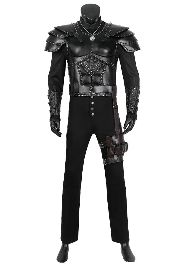 The Witcher (2019) Season 2 Geralt of Rivia Cosplay Costume | TV Series Outfit