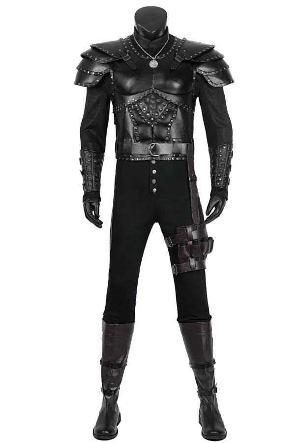 The Witcher (2019) Season 2 Geralt of Rivia Cosplay Costume | TV Series Outfit