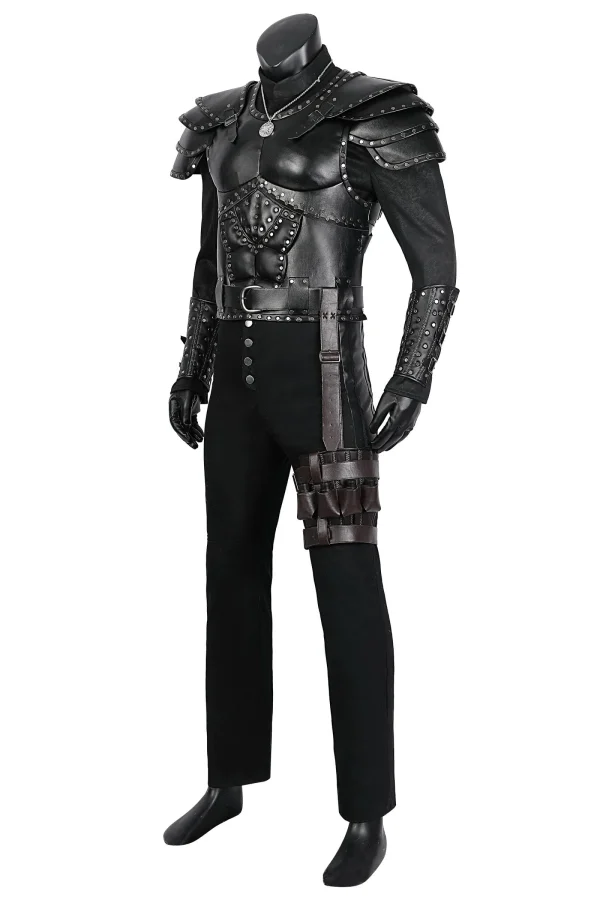 The Witcher (2019) Season 2 Geralt of Rivia Cosplay Costume | TV Series Outfit