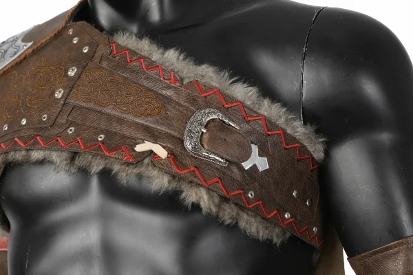 God of War Ragnarok Kratos Cosplay Costume | Game Outfit