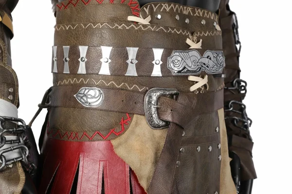God of War Ragnarok Kratos Cosplay Costume | Game Outfit