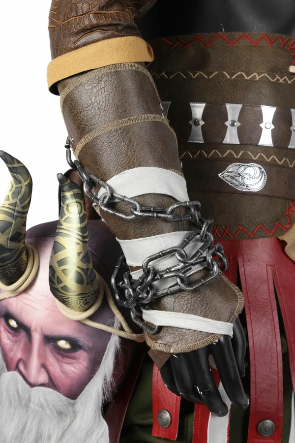 God of War Ragnarok Kratos Cosplay Costume | Game Outfit
