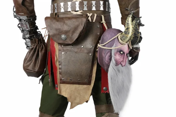 God of War Ragnarok Kratos Cosplay Costume | Game Outfit