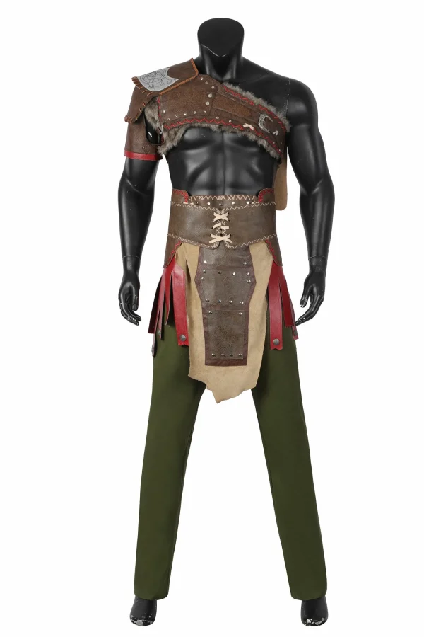 God of War Ragnarok Kratos Cosplay Costume | Game Outfit