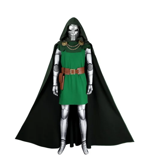 The Fantastic Four Doctor Doom Retro Simplified Cosplay Costume | Movie Outfit