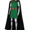 The Fantastic Four Doctor Doom Retro Simplified Cosplay Costume | Movie Outfit