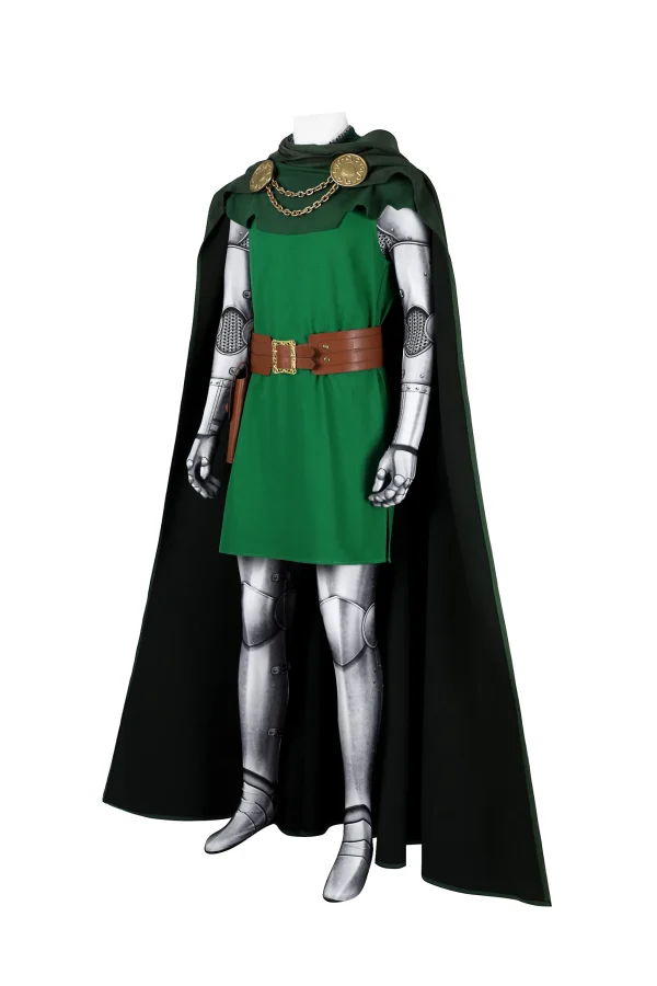 The Fantastic Four Doctor Doom Retro Simplified Cosplay Costume | Movie Outfit