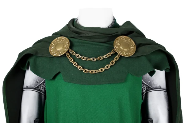 The Fantastic Four Doctor Doom Retro Simplified Cosplay Costume | Movie Outfit