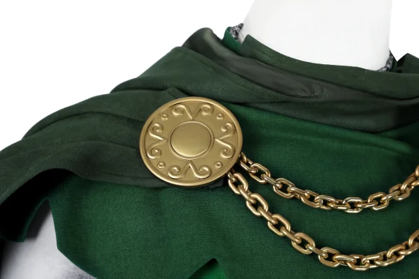 The Fantastic Four Doctor Doom Retro Simplified Cosplay Costume | Movie Outfit