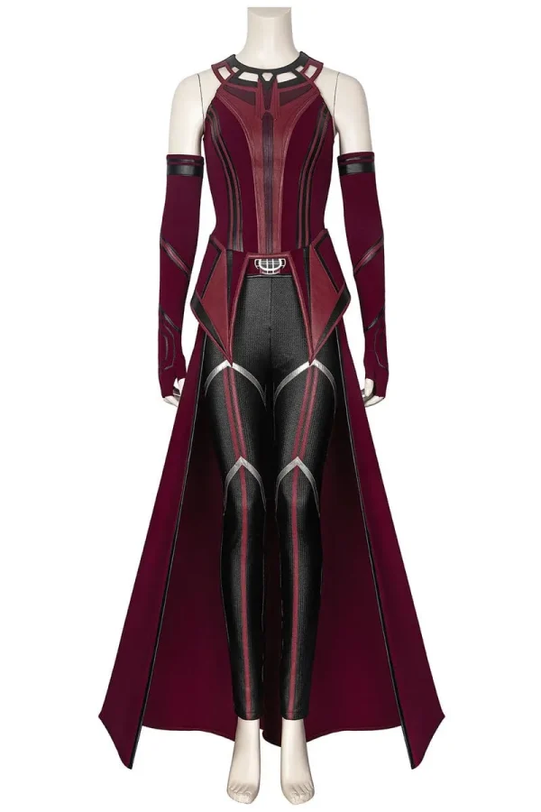 WandaVision Scarlet Witch Wanda Maximoff Cosplay Costume | TV Series Outfit