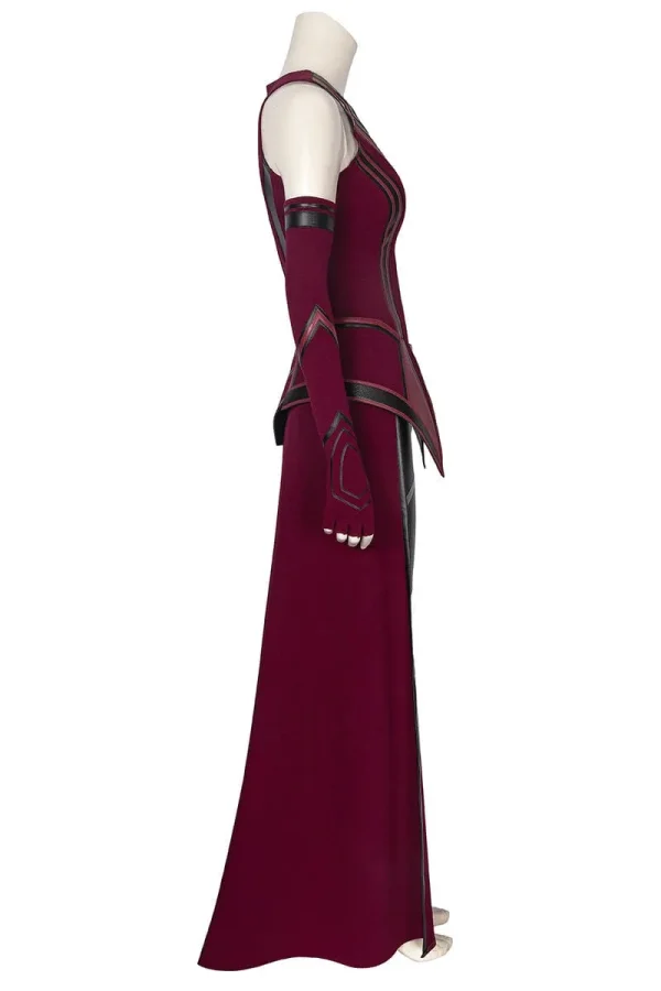 WandaVision Scarlet Witch Wanda Maximoff Cosplay Costume | TV Series Outfit
