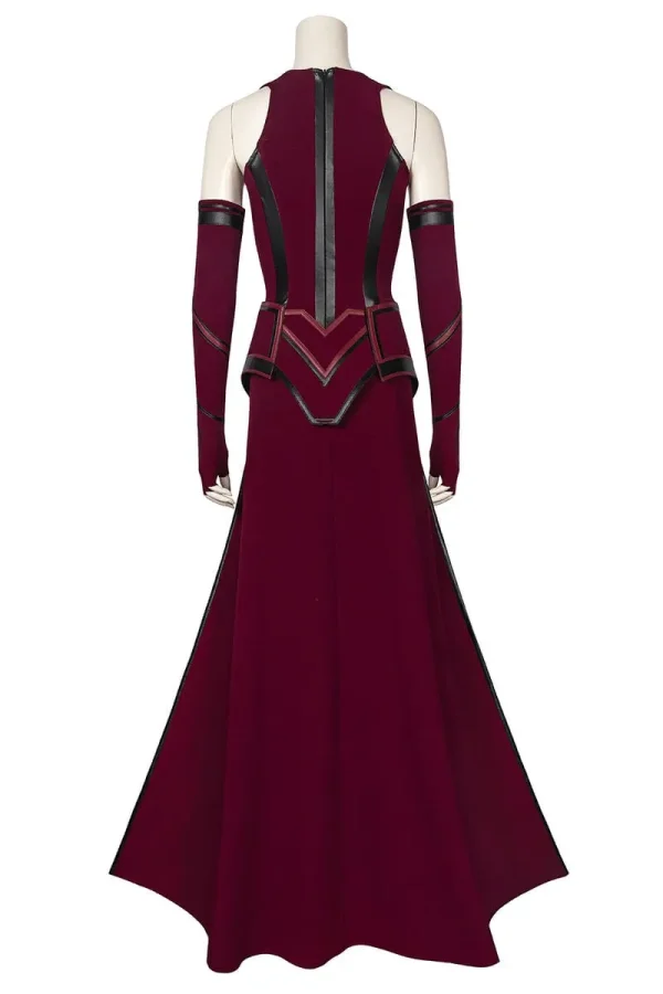 WandaVision Scarlet Witch Wanda Maximoff Cosplay Costume | TV Series Outfit