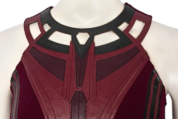 WandaVision Scarlet Witch Wanda Maximoff Cosplay Costume | TV Series Outfit
