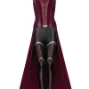 WandaVision Scarlet Witch Wanda Maximoff Cosplay Costume | TV Series Outfit
