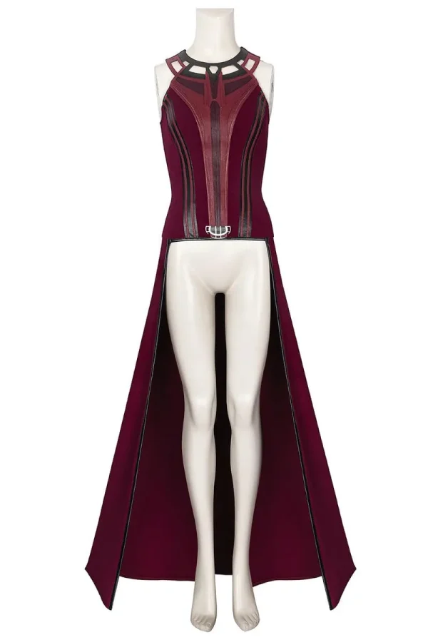 WandaVision Scarlet Witch Wanda Maximoff Cosplay Costume | TV Series Outfit