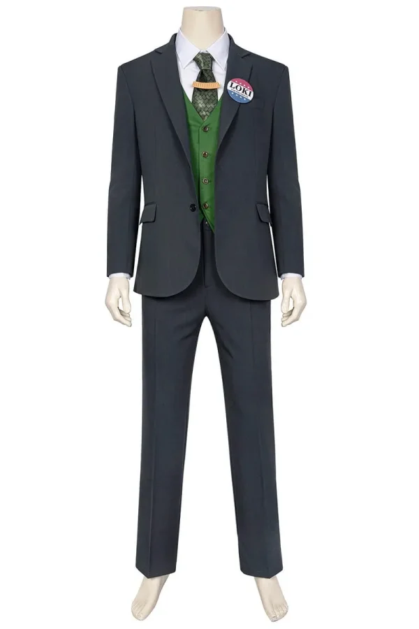 Loki Season 1 Cosplay Costume | TV Series Outfit