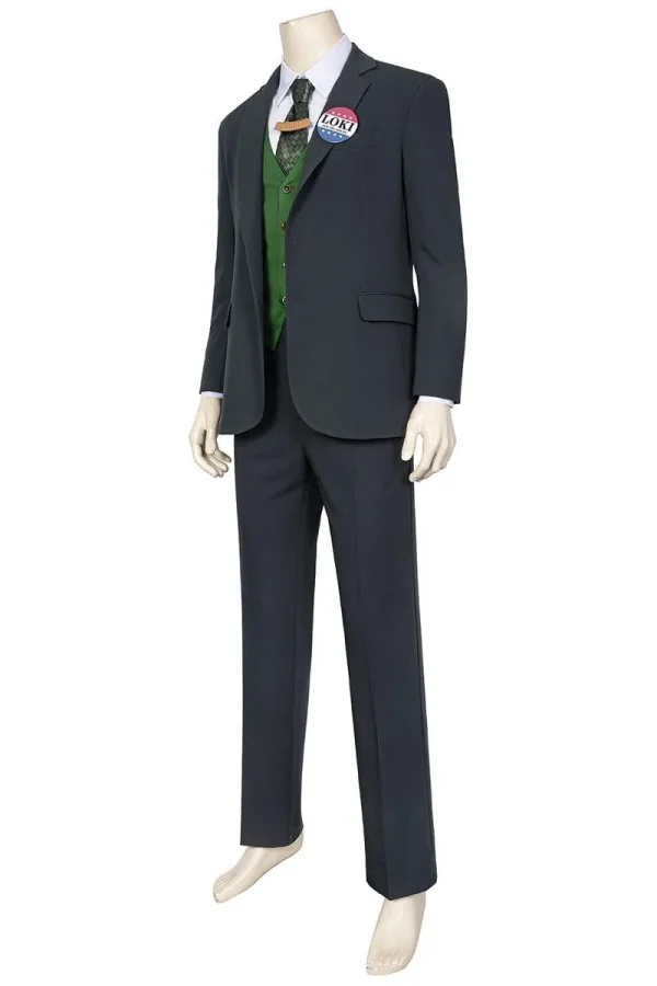 Loki Season 1 Cosplay Costume | TV Series Outfit