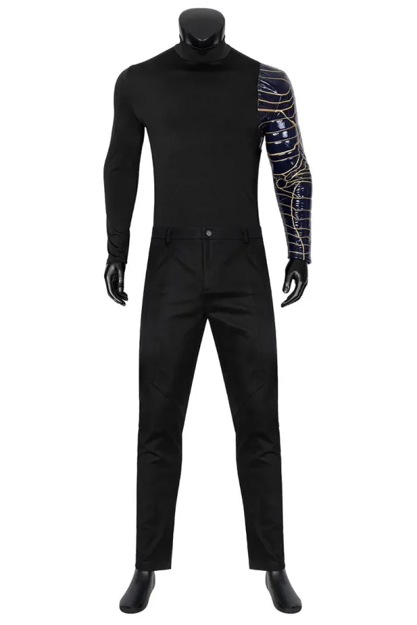 The Falcon and the Winter Soldier Winter Soldier Bucky Barnes Cosplay Costume | TV Series Outfit