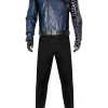 The Falcon and the Winter Soldier Winter Soldier Bucky Barnes Cosplay Costume | TV Series Outfit