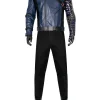 The Falcon and the Winter Soldier Winter Soldier Bucky Barnes Cosplay Costume | TV Series Outfit