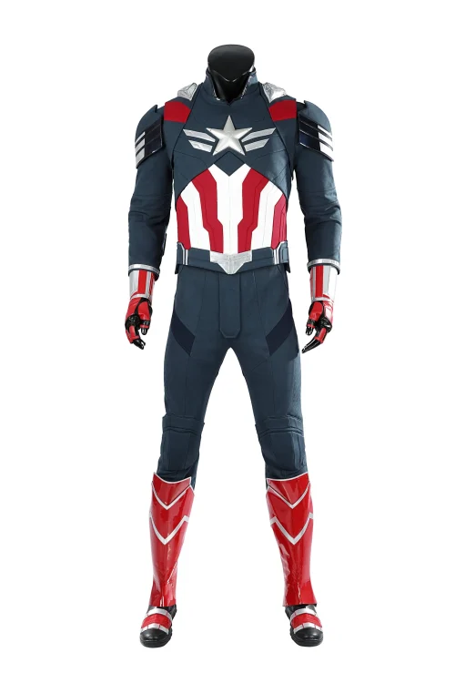 Captain America: Brave New World Captain America Cosplay Costume | Hero Outfit