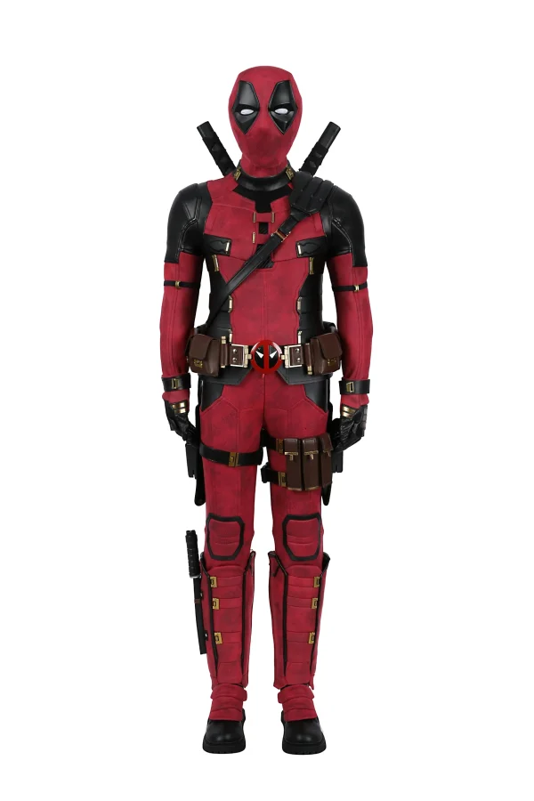 Deadpool & Wolverine Kids Deadpool Wade Wilson Cosplay Costume | Movie Outfit