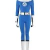 The Fantastic Four: First Steps Invisible Woman Sue Storm Richards Cosplay Costume | Movie Outfit