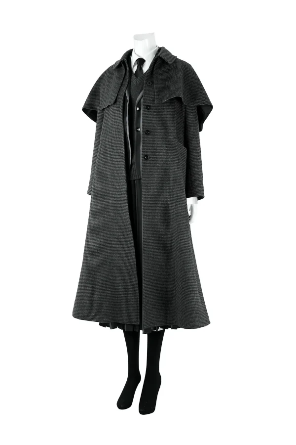 Wednesday Season 2 Wednesday Addams Nevermore Academy Uniform Cosplay Costume | TV Series Outfit