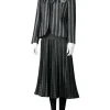 Wednesday Season 2 Wednesday Addams Nevermore Academy Uniform Cosplay Costume | TV Series Outfit