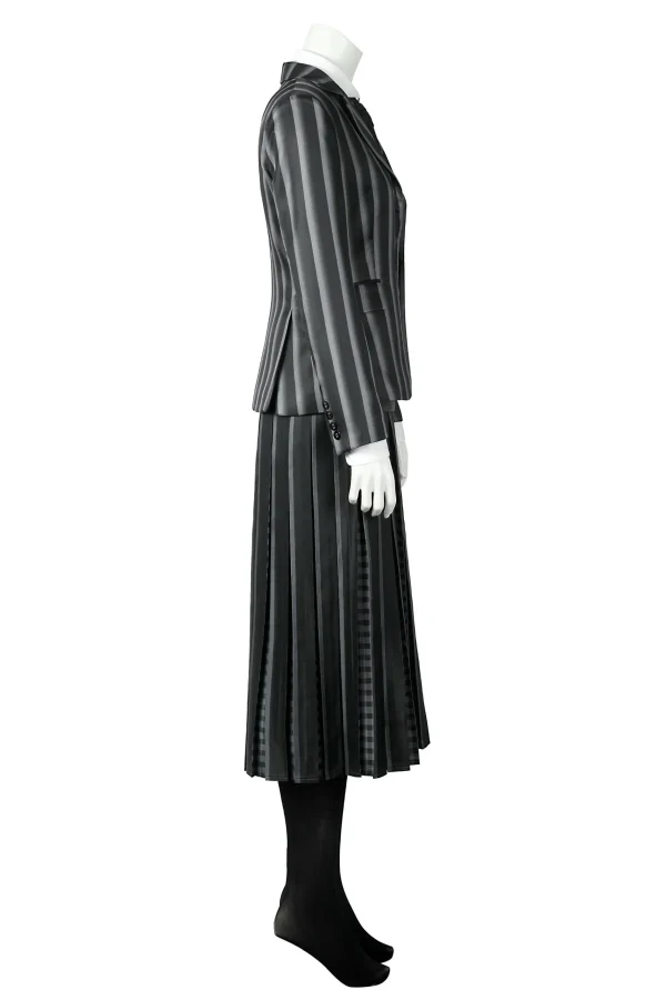Wednesday Season 2 Wednesday Addams Nevermore Academy Uniform Cosplay Costume | TV Series Outfit