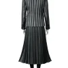 Wednesday Season 2 Wednesday Addams Nevermore Academy Uniform Cosplay Costume | TV Series Outfit