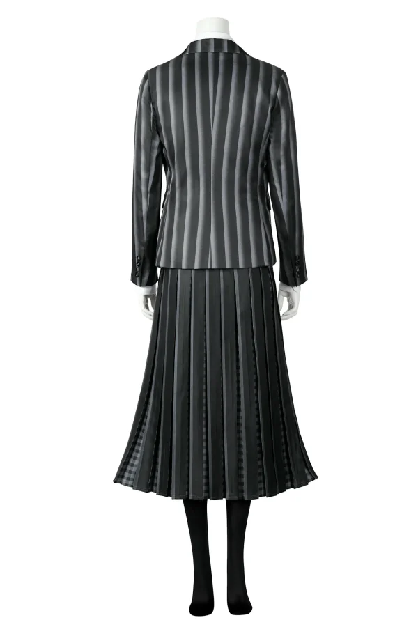 Wednesday Season 2 Wednesday Addams Nevermore Academy Uniform Cosplay Costume | TV Series Outfit