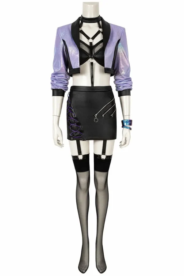 League of Legends K/DA ALL OUT Evelynn Cosplay Costume | Game Outfit