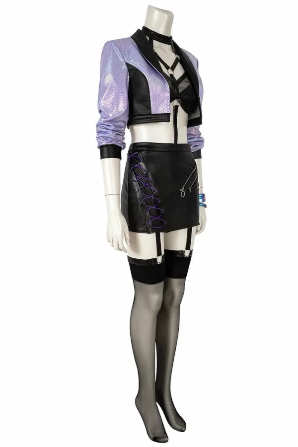 League of Legends K/DA ALL OUT Evelynn Cosplay Costume | Game Outfit
