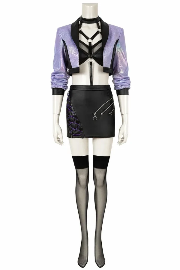 League of Legends K/DA ALL OUT Evelynn Cosplay Costume | Game Outfit