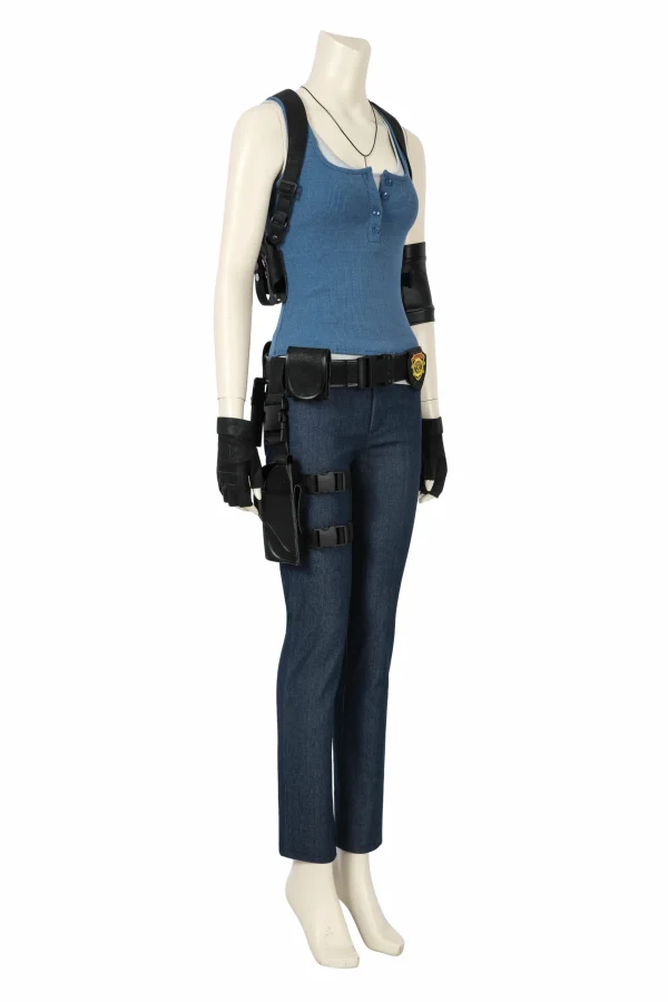 Resident Evil 3 Remake Jill Valentine Cosplay Costume | Game Outfit