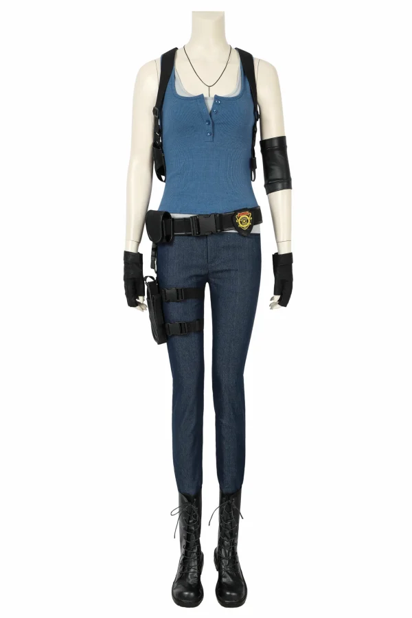 Resident Evil 3 Remake Jill Valentine Cosplay Costume | Game Outfit