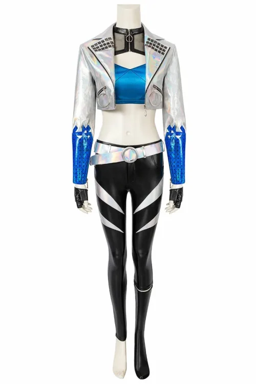 League of Legends K/DA ALL OUT Akali Cosplay Costume | Game Outfit