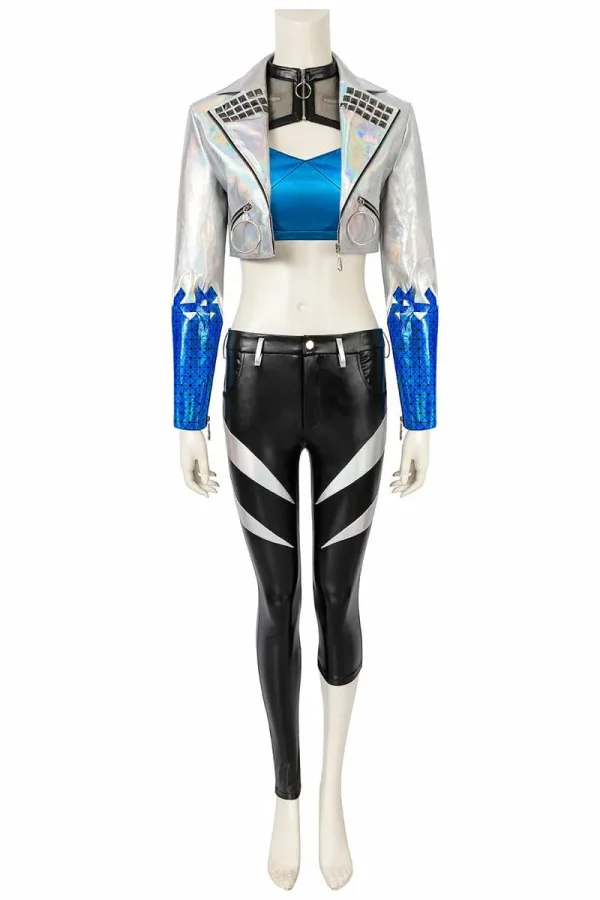League of Legends K/DA ALL OUT Akali Cosplay Costume | Game Outfit