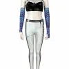 League of Legends K/DA ALL OUT Kai'Sa Cosplay Costume | Game Outfit