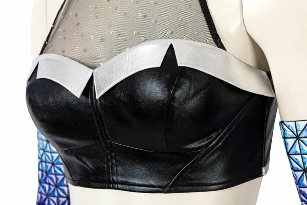 League of Legends K/DA ALL OUT Kai'Sa Cosplay Costume | Game Outfit