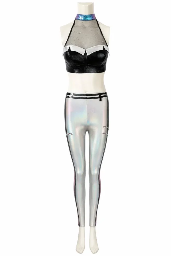 League of Legends K/DA ALL OUT Kai'Sa Cosplay Costume | Game Outfit