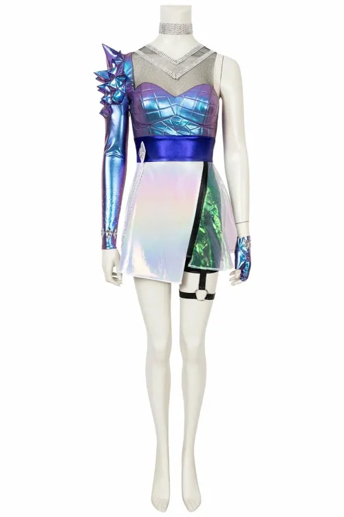 League of Legends K/DA ALL OUT Ahri Cosplay Costume | Game Outfit