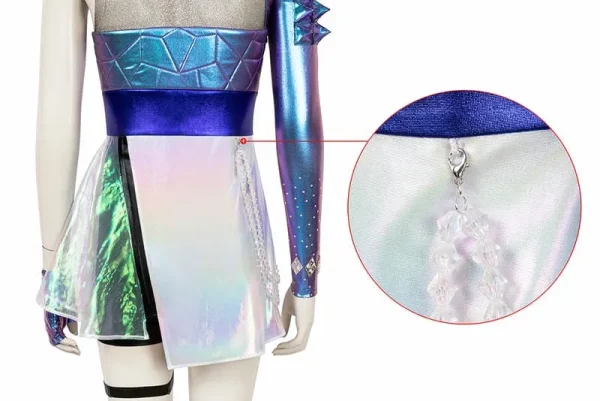 League of Legends K/DA ALL OUT Ahri Cosplay Costume | Game Outfit