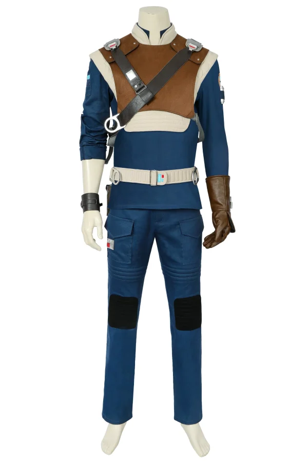Star Wars Jedi: Fallen Order Cal Kestis Cosplay Costume | Game Outfit