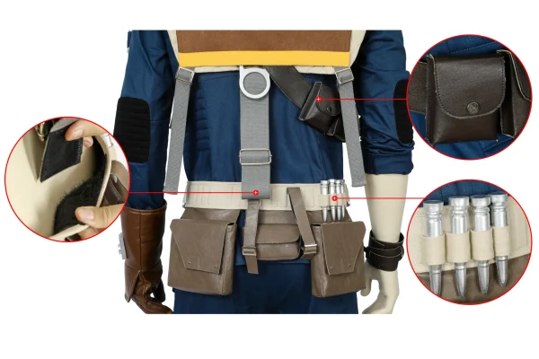 Star Wars Jedi: Fallen Order Cal Kestis Cosplay Costume | Game Outfit