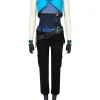 Valorant Jett Cosplay Costume | Game Outfit