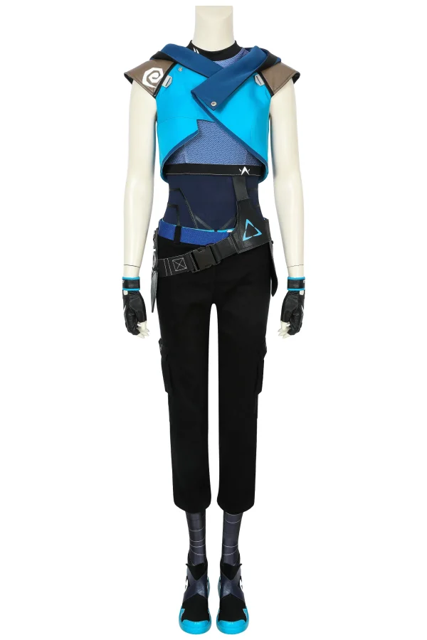 Valorant Jett Cosplay Costume | Game Outfit